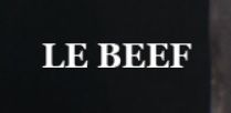 Le Beef Paradis