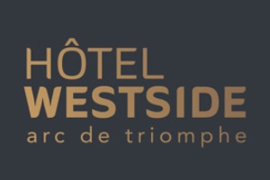 L’un des meilleurs hôtels avec piscine chauffée à Paris est Hôtel Westside Arc de Triomphe, logo