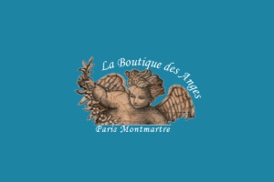 L'une des meilleures boutiques de cadeaux du centre de Paris est La Boutique des Anges, logo