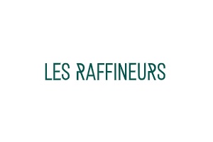 L'une des meilleures boutiques de cadeaux du centre de Paris est Les Raffineurs, logo