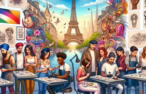 Les 10 meilleurs cours de tatouage à Paris